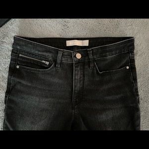 Athleta Skulptek Black jeans with zippers